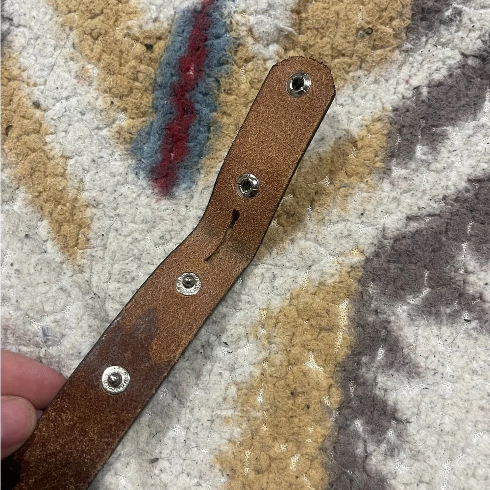 Justin Boots Brown Kids Belt